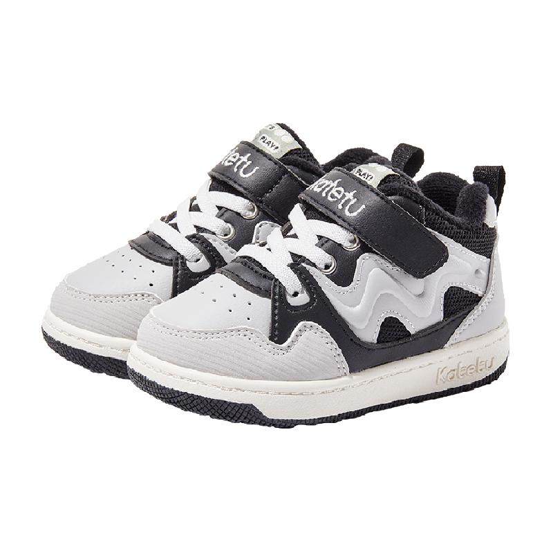 卡特兔儿童板鞋宝宝秋冬新款低帮儿童滑板鞋幼儿运动鞋跑步鞋