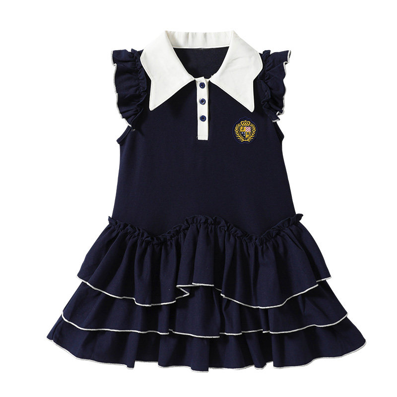 六一儿童节表演服夏季小学生班服校服园服裙子毕业照学院风演出服