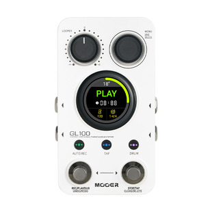 MOOER魔耳GL100电吉他单块效果器立体声乐句录音循环鼓机伴奏LOOP
