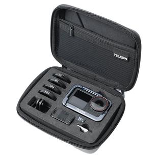 泰迅适配大疆action5pro/4/3收纳包中号多功能收纳包保护套防摔减震保护盒保护包迷你包大疆action4配件