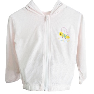 儿童防晒衣女童男童薄款防紫外线带帽子轻薄外套2025新款透气宝宝