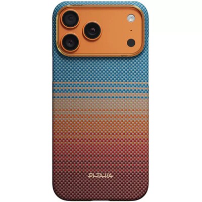 【日落2.0加州旧梦】PITAKA适用苹果iphone17promax手机壳18/16promax凯夫拉磁吸相机按键碳纤维纹Air保护壳