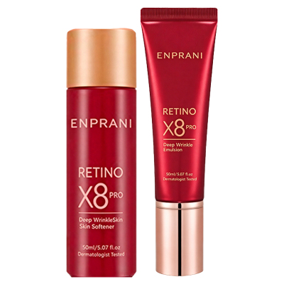 【u先试用】ENPRANI/茵葩兰蕾婷臻萃爽肤水50ml+乳液50ml组合
