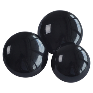 衣服纽扣百搭树脂高脚蘑菇扣子黑色白色亮面简约毛衣大衣外套钮扣