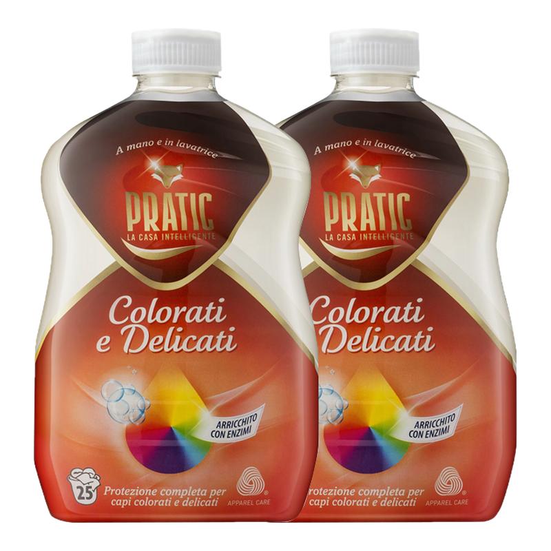 狐狸爸爸意大利进口1500ml*4瓶洗衣液护色护衣浓缩衣物清洁洗衣剂