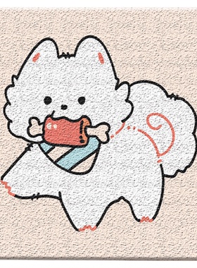 可爱小动物纸浆画材料包