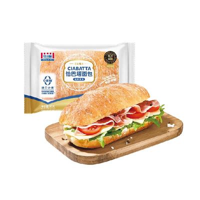 曼可顿恰巴塔面包家庭diy早餐