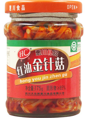 惠川红油金针菇下饭菜