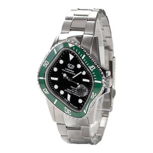 LAARVEE PEA001 男士手表不锈钢流线型防水模拟手表自动机械机芯