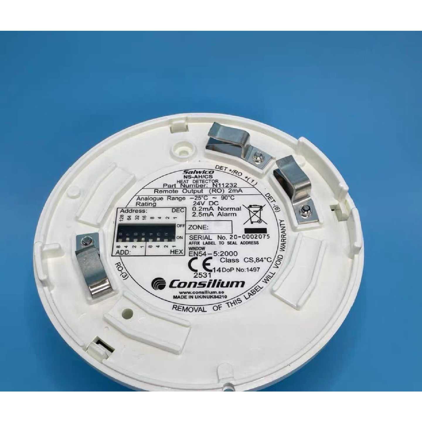议价-Consilium康士廉感温探测器,型号NS-AH/CS N