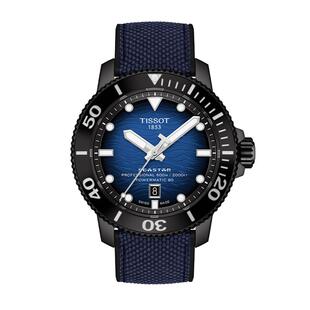 【自营】瑞士Tissot天梭海星系列男表自动机械手表橡胶带腕表运动