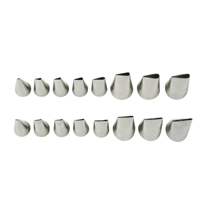 惠尔通夹过裱花嘴玫瑰叶子五瓣花