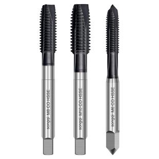 高钴机用丝锥丝攻钻头不锈钢专用螺旋攻牙m3m4m5m6m8m10m12m14m16