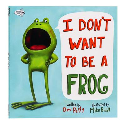 我不想成为一只青蛙英文原版