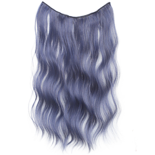 挑染假发片超轻薄卷发挂耳染一片式隐形无痕增发彩色巴黎画染接发