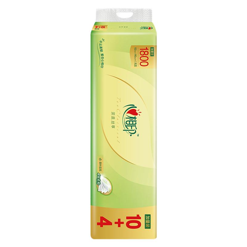 心相印卷纸卫生纸14卷1800克厕纸