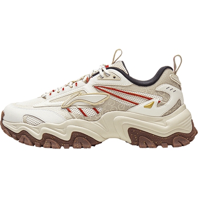 李宁悦途男子厚底增高运动休闲鞋