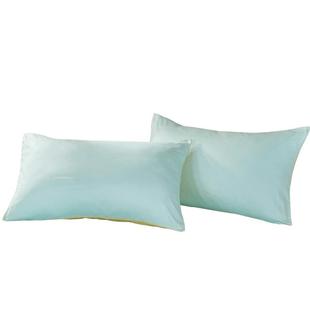 富安娜枕套一对装枕套纯棉全棉枕头套儿童枕套枕巾枕套整头套100