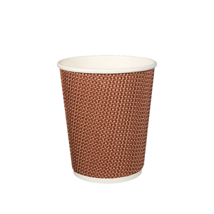 一次性纸杯瓦楞纸杯子防烫耐高温商用加厚奶茶咖啡杯冷热饮杯定制