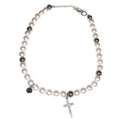 bargain2020ss设计款十字架珍珠