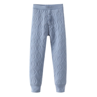 儿童保暖校裤神器内穿女童男童夹棉加厚棉裤冬季蚕丝裤子长裤