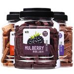 希农山楂条罐装500g桑葚蓝莓儿童无糖精添加蜜饯果干果脯小片零食