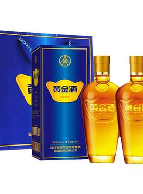 配赠手提袋送长辈黄金酒
