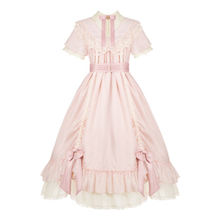 来信与诗·琉璃花房｜WP原创副牌玫瑰刺绣可提拉op双子多穿秋lo裙