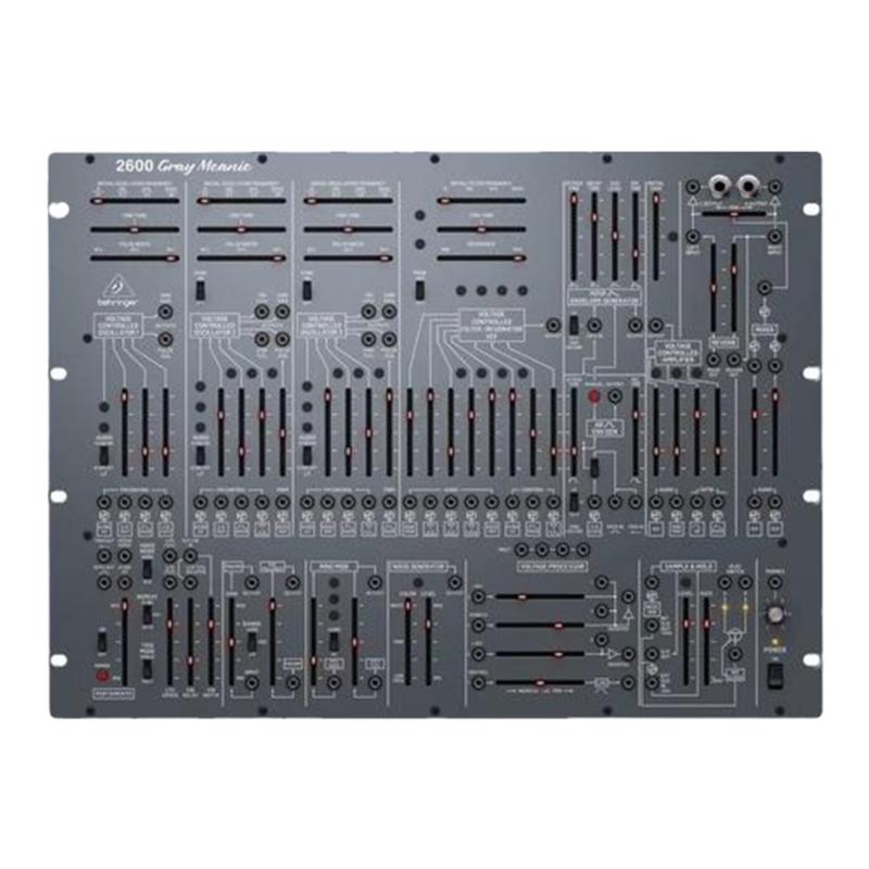 BEHRINGER/百灵达 2600 半模块化模拟合成器三重VCO致敬KORG 2600