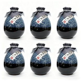 【整箱6瓶】正宗绍兴手工老黄酒18年陈酿花雕王糯米礼盒半甜口型