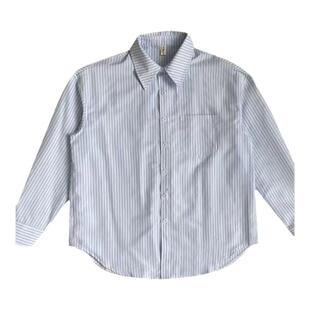 日系原创jk衬衫女学生韩版宽松条纹长袖衬衣2025新款百搭显瘦上衣