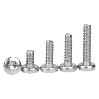 304不锈钢圆头内梅花螺丝