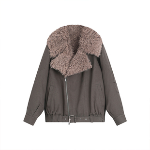 Bobbybecky美式复古小卷毛可拆卸内胆派克服