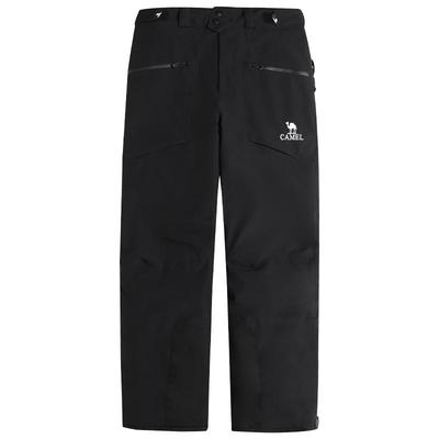 骆驼户外单板滑雪裤男女款2025冬季防风防水宽松夹棉保暖雪地长裤