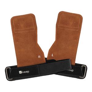 Keep硬拉助力带专业健身手套引体向上男握力带防滑运动护腕女辅助