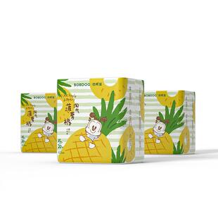 【老爸抽检】巴布豆淘气菠萝拉拉裤超薄透气干爽婴儿宝宝纸尿裤