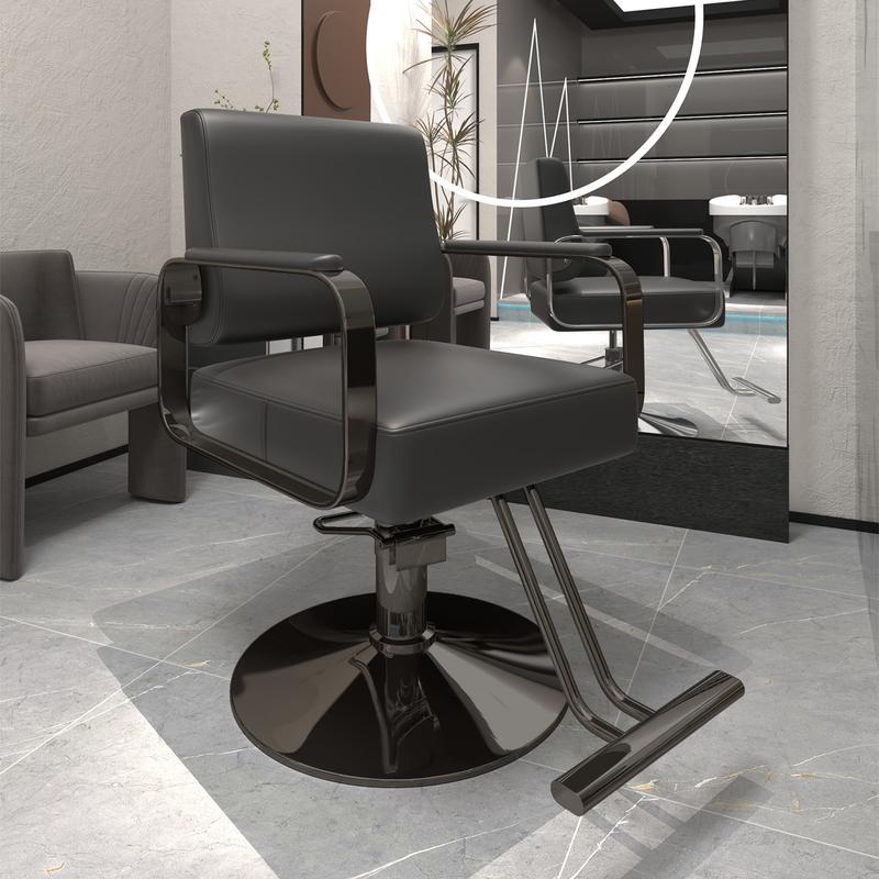 理发店椅子网红美发椅发廊专用剪发椅升降可放倒高档烫染座椅凳子