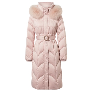 【匈牙利进口白鹅绒】LaKoradior拉珂蒂减龄优雅秋冬收腰羽绒服