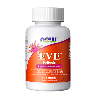 NOWFoods诺奥eve夏娃女士复合多种维生素vc软胶囊综合营养90粒