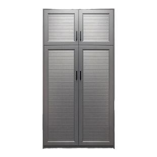 户外铝合金储物柜防水防晒收纳柜庭院室外工具柜杂物柜子阳台鞋柜