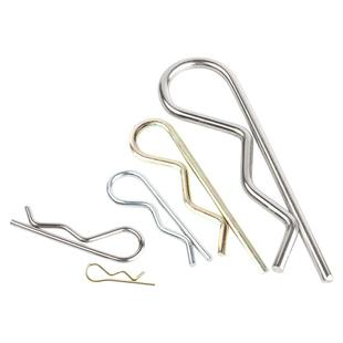 固万基B型销R型销波浪销不锈钢弹性开口销R形销子插销卡销发夹销