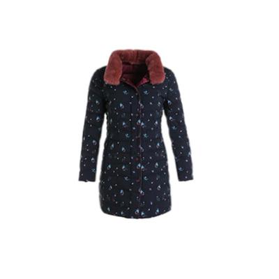 乔万尼新款修身风水貂毛领羽绒服