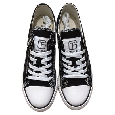 出口老美帆布鞋外贸男女鞋