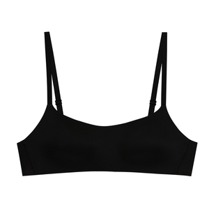 一片式无痕内衣女小胸聚拢收副乳防下垂薄款舒适无钢圈文胸不空杯