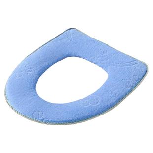 马桶垫棉粘扣款通用型家用四季冬季加厚可水洗坐便器套亲肤舒适