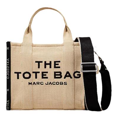 MarcJacobs帆布提花托特包