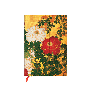 paperblanks佩兰克笔记本本子日记本复古手账手帐本学生摘抄画画文具精致文艺中国风水墨画琳派花艺系列夏花