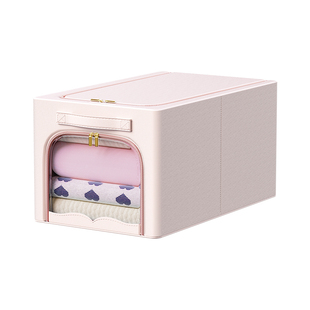 华达呢衣服收纳箱大容量超大家用整理盒衣柜分层被子羽绒服储物箱