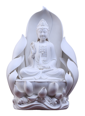 陶瓷观世音菩萨佛像摆件艺术收藏