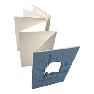 镂空超长风琴折页本定做奏折折叠册经折本印刷毕业设计作品打印